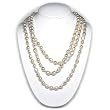 HinsonGayle White Free-Form Baroque Pearl Rope Necklace (Extreme Baroque Collection)