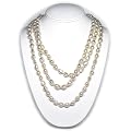 HinsonGayle White Free-Form Baroque Pearl Rope Necklace (Extreme Baroque Collection)
