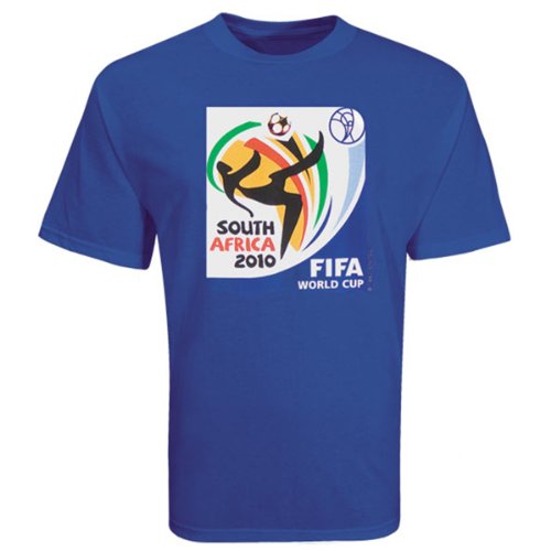 adidas World Cup 2010 Soccer T-Shirt (Royal)