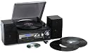 Reflexion HIF8181 Micro Hifi Kompaktanlage (Platten-/CD-/Kassettenspieler, SD/MMC-Kartenslot, USB 2.0) schwarz