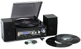 Produkt-Bild: Reflexion HIF8181 Micro Hifi Kompaktanlage (Platten-/CD-/Kassettenspieler, SD/MMC-Kartenslot, USB 2.0) schwarz