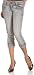 Jolt Women's Distressed Skinny Jean,Silver,5