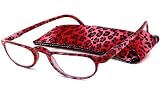 Calabria Readers Half Readers (Women) Reading Glasses - 10302 - Red