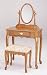 Oak Wood Veneer Vanity Set By Acme Furniture