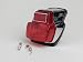 R�cklicht -BGM STYLE Vespa Antik- Metall klein - Chrom