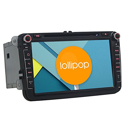 JOYOUS Quad Core Android 5.1 Car DVD Player for Volkswagen with 1024*600 Radio GPS Mirror link WIFI