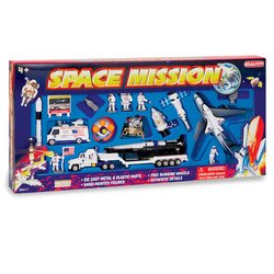 Large Space Mission Set, 20 piece with Shuttle and Vehicles