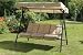 GreatGardensOnline 3 Seater Beige Garden Swing Seat Hammock Carlton GGOSWING17