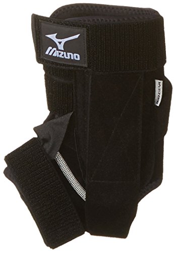 Mizuno DXS2 Left Ankle Brace, Black, Large