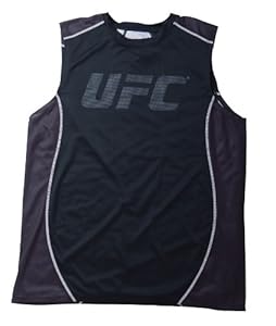 UFC Men's Black TKO Sleeveless Top (X-Large)