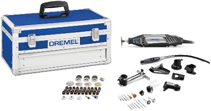 Dremel 4200-8/64 High Performance Corded Rotary Tool Kit with EZ Change, 77-Piece Platinum Edition