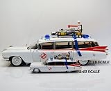 MATTEL HOT WHEELS 1:18�������롡���꡼�ȥ��꡼�����������ȥХ���������GHOSTBUSTERS ECTO 1 CADILLAC AMBULANCE������ǥ���å����ߵ޼�