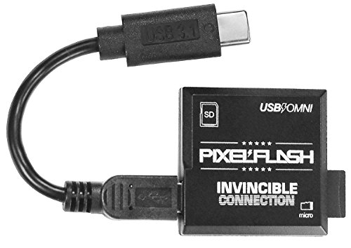 PixelFlash-USB-31-TypeC-Invincible-Connection-SD--MicroSD-Modular-Card-Reader-with-Detachable-Cable-SDHC-SDXC-