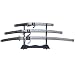 Whetstone Cutlery 3 Pc Heavy Katana Super Set, Black