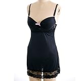 Rene Rofe Lace To The Street Chemise/G-String Set