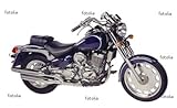 Wallmonkeys Peel and Stick Wall Decals - Large Motorcycle - 48