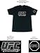 UFC Black Octogan T, X Large