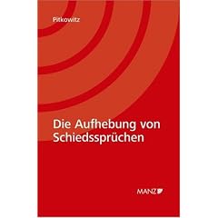 Die Aufhebung von Schiedsspr�chen (f. �sterreich)