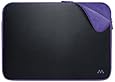 Merkury Innovations 16 Inch Neoprene Laptop Sleeve (Black/Purple)