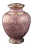 Star Legacy Supreme Cloisonne Urn with Velvet Bag, Rose, Large/Adult