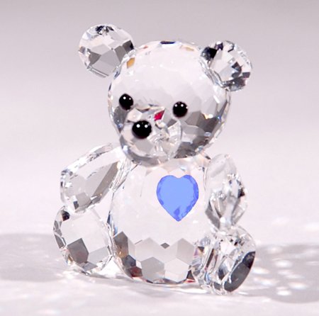 CRYSTAL WORLD Birthstone Bear- September