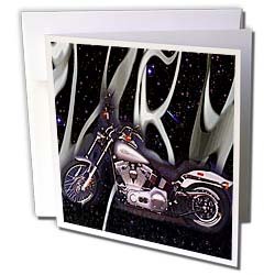 Greeting Card Picturing Harley-Davidson&reg; Motorcycle