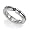 Titanium and Blue Sapphire 4mm Ring, Size 10