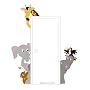 Elephants On The Wall D I Y Paint a Mural, Menagerie Of Doorhuggers