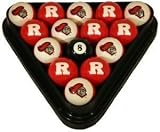 Rutgers Scarlet Knights Billiard Ball Set