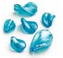 Artistrywear Art Glass Beads-Blue Twists 6/Pkg