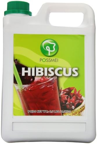 PossmeiFlavored Syrup, Hibiscus, 5.5 Pound