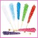 Assorted Rock Candy on Stick (Large), 10 Pcs