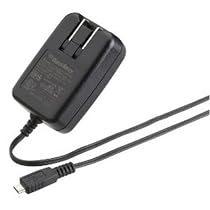BlackBerry Folding Blade Micro Charger for BlackBerry 8900, Storm 9530, Tour 9630 (Black)