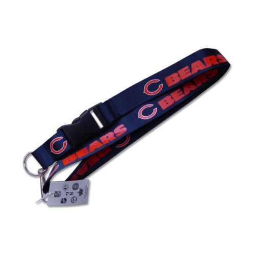 Chicago Bears Clip Lanyard Keychain Id Holder Ticket