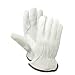 Magid B940E RoadMaster Grain Goat Leather Drivers Glove with Slip On Cuff, Work, Extra Large, Gray (Case of 12)