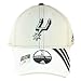NBA ADIDAS FLEX FIT SAN ANTONIO SPURS GREY HAT CAP NEW
