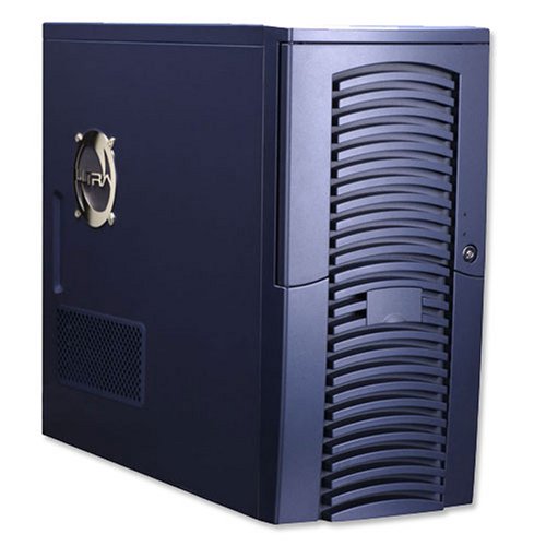 Wizard Case Blue Mid Tower Case, 3 5.25", 6 3.5" NO PSU.  120mm rear fan ULT31584