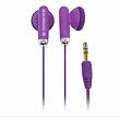 Zumreed / Color Earphones with Silver Accent, Violet