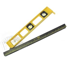 Carpenter's PAL 21519 Pitch Angle and Level Finder Multi-Tool for Construction