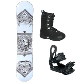 Snowboard Set Factory "Raven" 150 cm + bindings Snow Pro "X-Pro" + boots Nidus "C20"