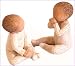 Kitchen & Housewares : Willow Tree - Two Together - Baby Twins figurines
