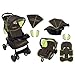 Dream On Me Wanderer Travel System Stroller and Car Seat, Brown