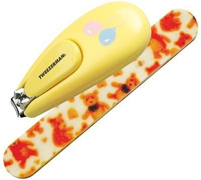 Tweezerman Baby Nail Clipper With Bear File by Tweezerman International
