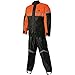 NELSON-RIGG SR-6000 STORMRIDER 2-PIECE ADULT WATERPROOF RAINSUIT, BLACK/ORANGE, XL