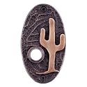 Desert Cactus Oval Doorbell