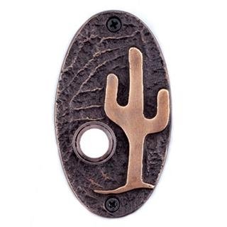 Desert Cactus Oval Doorbell
