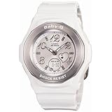 Casio Women's BGA100-7BCR Baby-G White Analog Digital Watch