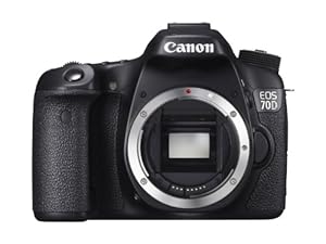 Canon EOS 70D 20.2 MP Digital SLR Camera with Dual Pixel CMOS AF  (Body Only)