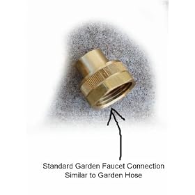 Buy 1 4 Female NPT to Female Garden Hose Faucet Fitting - Winterize Sprinklers and... by Vibrant Yard Company now!