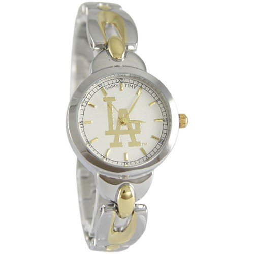L.A. Dodgers Ladies Stainless Steel Elegance Watch